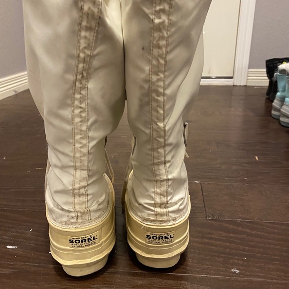 Sorel vintage white Snowlion Snow/ski boots - Picture 3 of 14